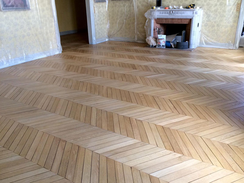 Ponçage de parquet à Paris 15