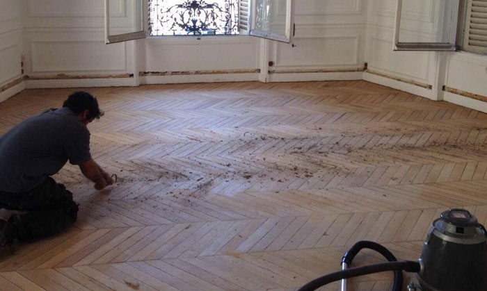 Rénovation de parquet à Paris 16